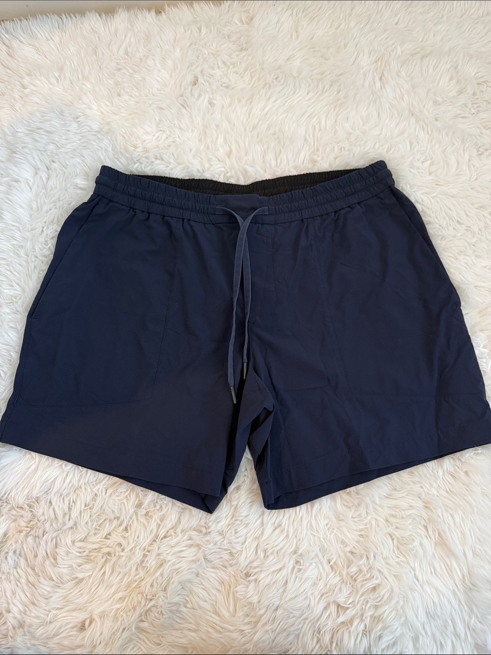 lululemon Bowline 5” inseam athletica Men's Navy Athletic Drawstring Shorts